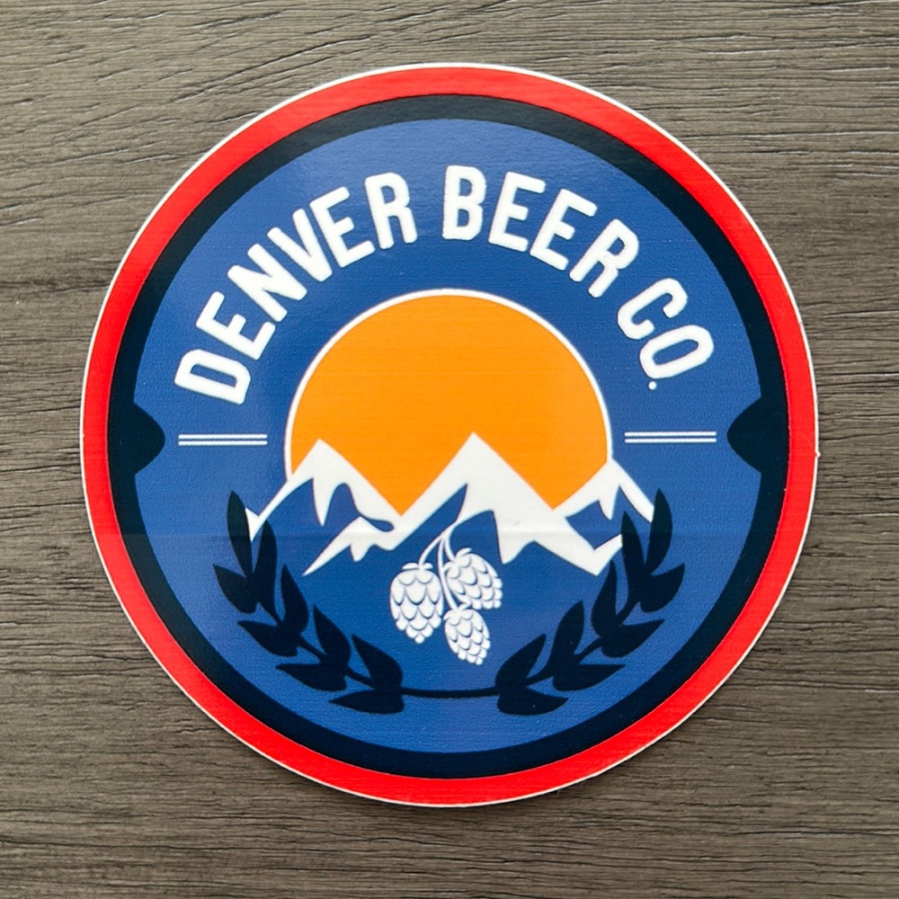 Denver Beer Co. Logo Decal Bumper Sticker